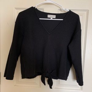 Madewell tie front top